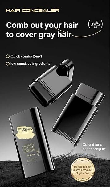 NoirCrown Covering White Hair is Simple and Convenient 20gm - Black